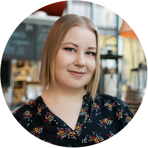 Repo Creariven yrittäjä Minna